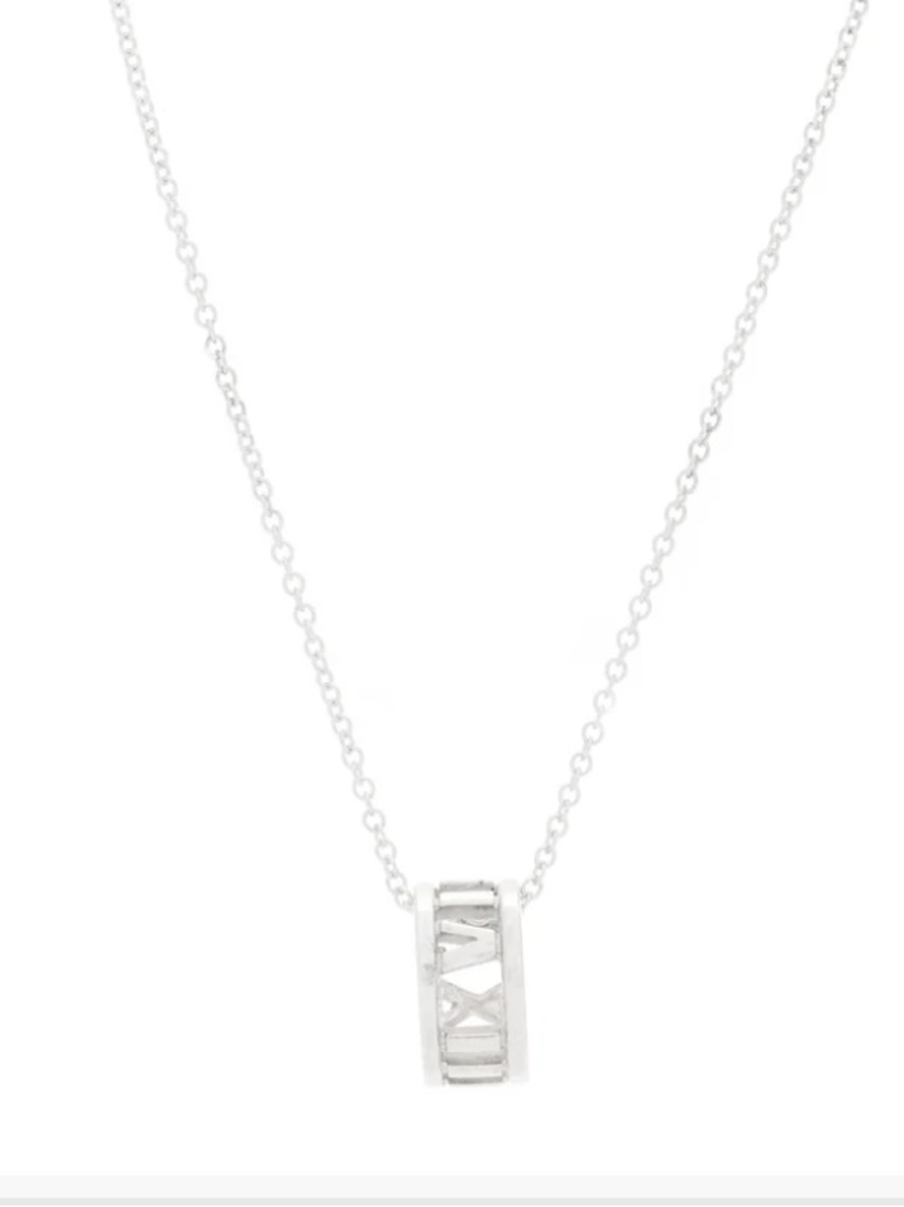 Tiffany & Co. Sterling Silver Atlas Necklace